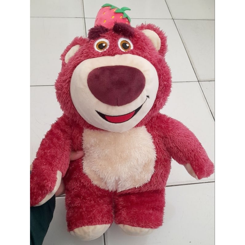 BONEKA LOTSO STRAWBERRY DISNEY PIXAR NEWTAG