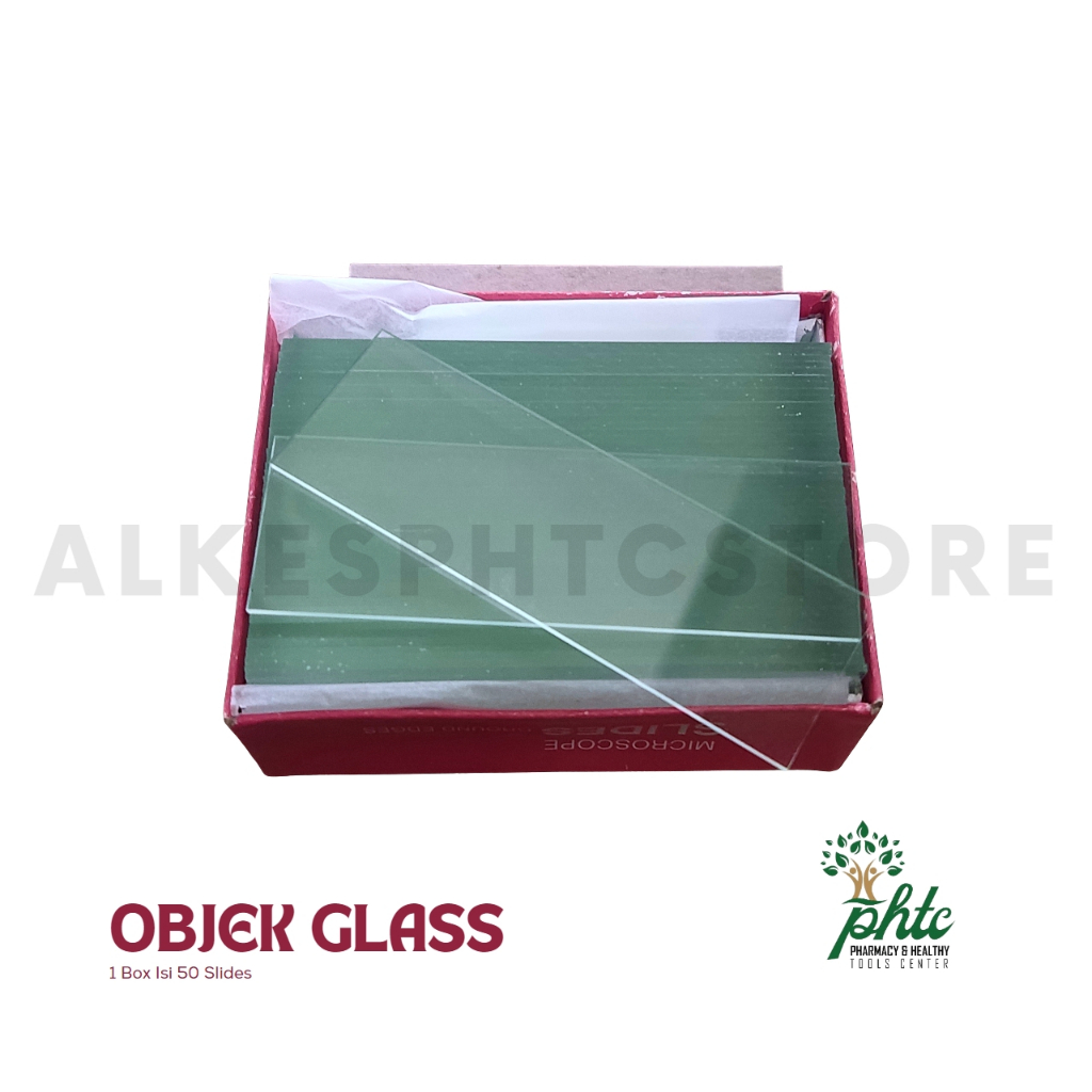 Objek Glass l Microscope Slide Isi 72pcs / Object Glass 72 Slides