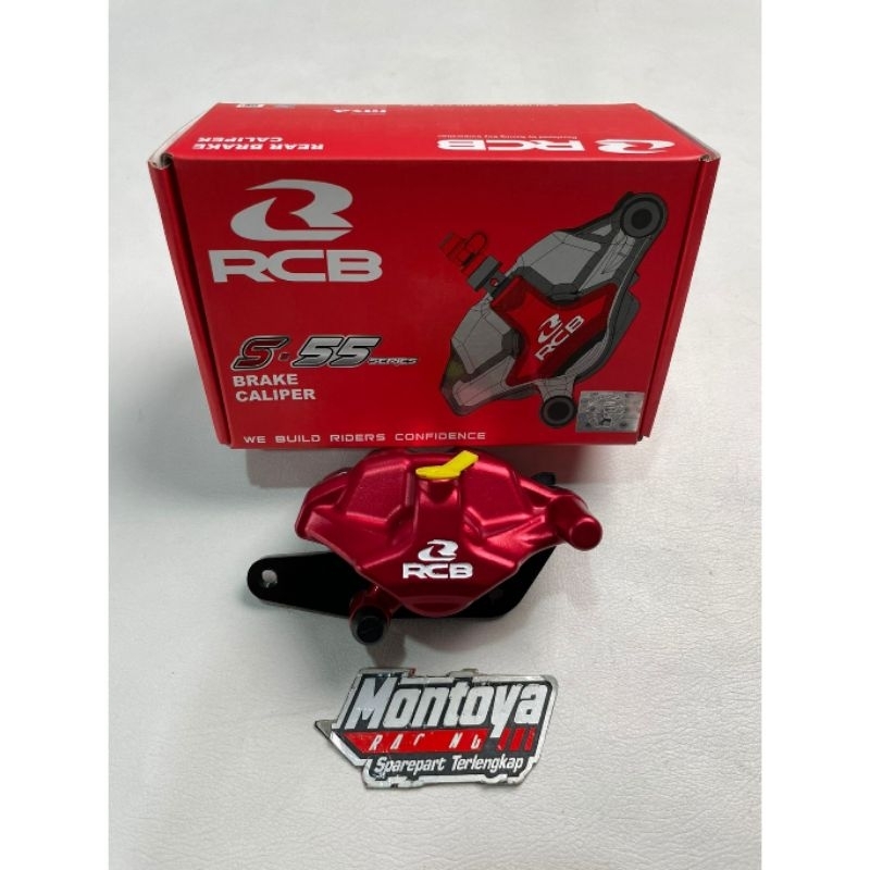 KALIPER RCB RACING VARIO 160 S55 MERAH