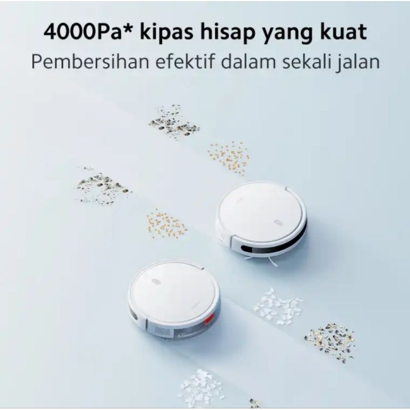 XIAOMI MI VACUUM ROBOT CLEANER E10 2in1 SWEEPING + MOPPING PEL LANTAI Garansi Resmi