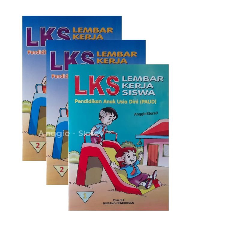 Buku LKS Lembar Kerja Siswa Pendidikan Anak Usia Dini ( Paud )