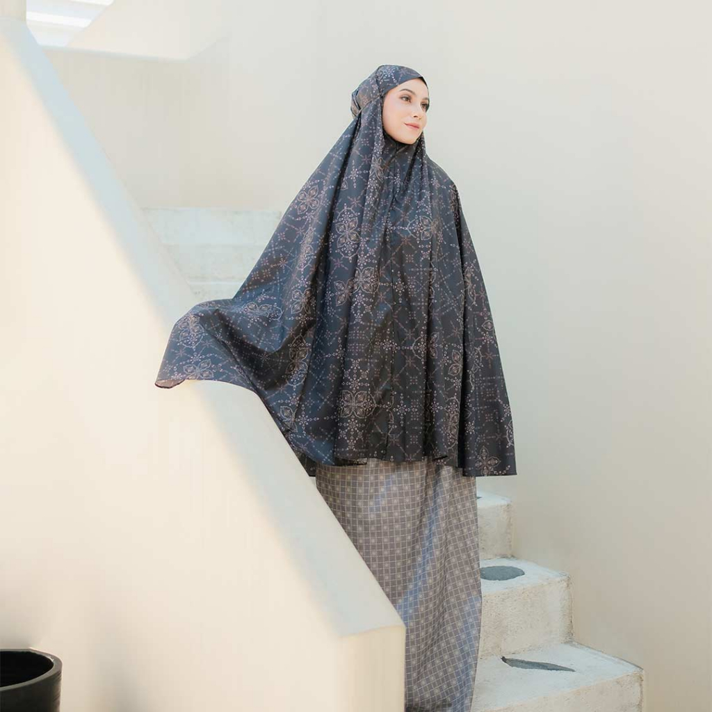 [BEST SELLER] ALIF KASHMIR COLLECTION MUKENA MINI MOTIF PARASUT PREMIUM KOREA TRAVEL