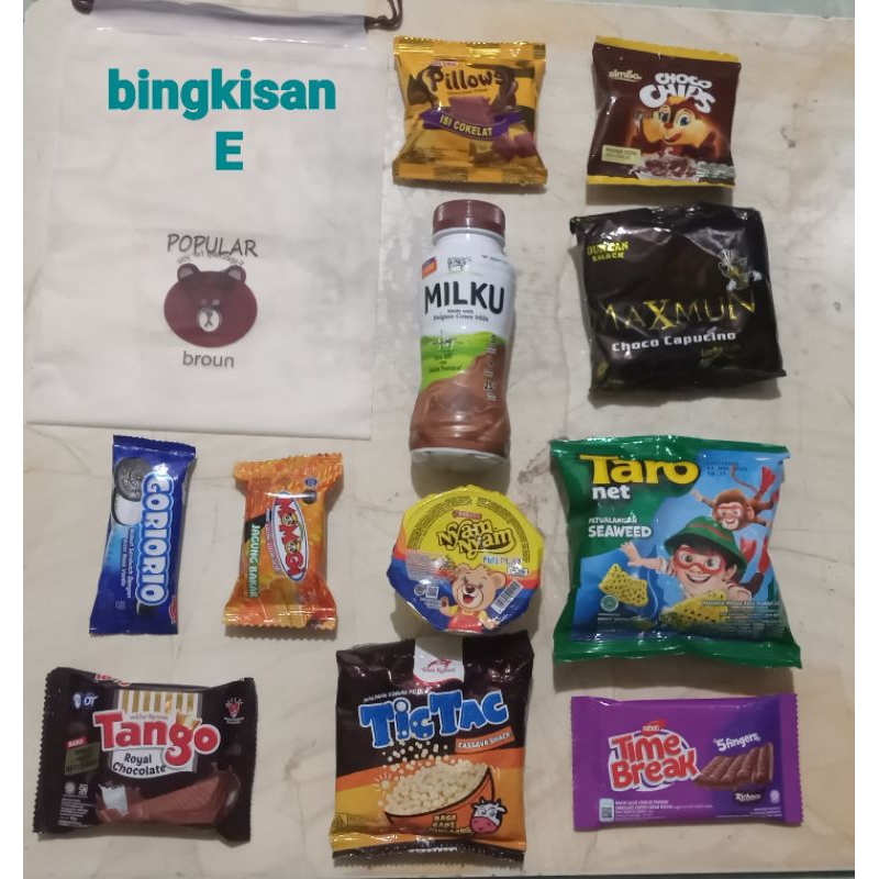 

Bingkisan snack ulang tahun