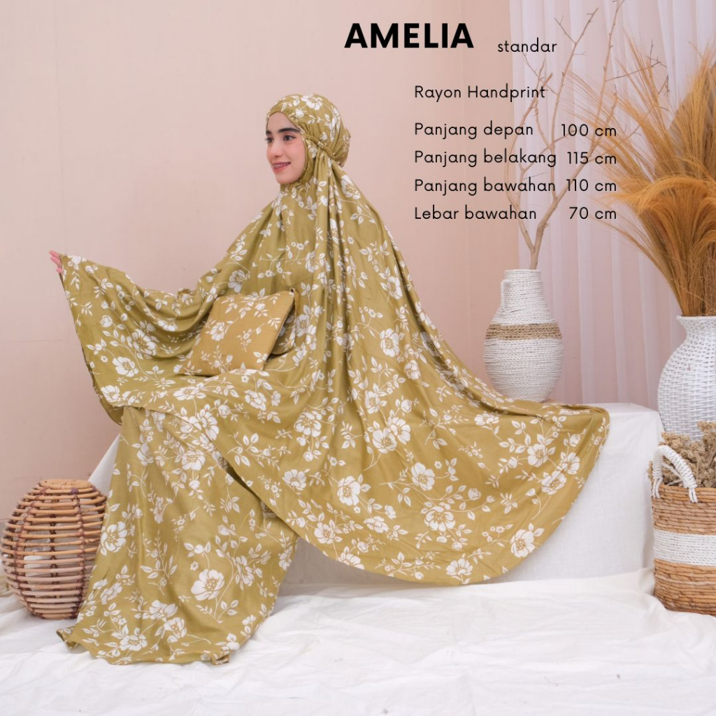 mukena dewasa bali mukenah rayon jumbo Shireen