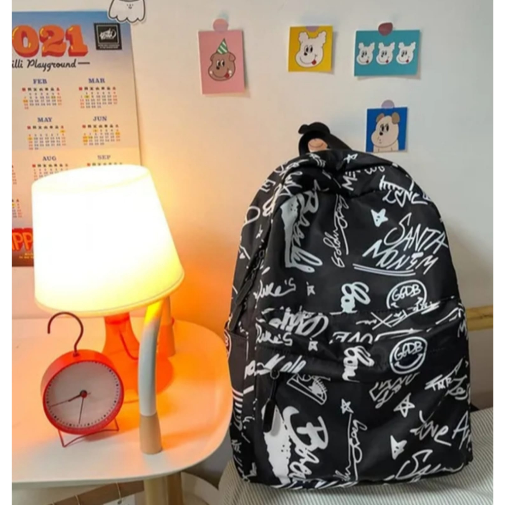 Tas Ransel Jumbo ORIGINAL Pria Backpack 60L Polyestern Nylon Sekolah Kuliah Punggung Bahan IMPORT