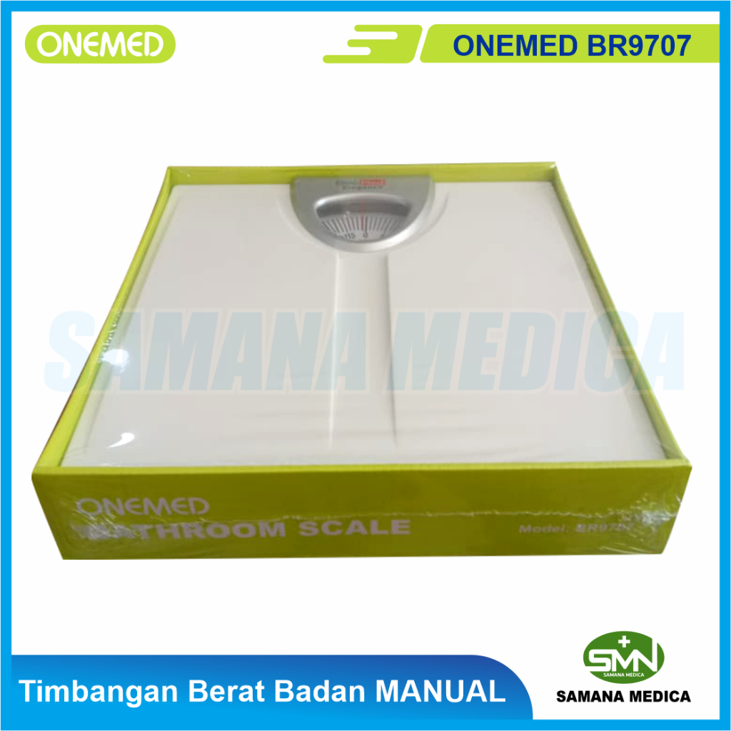 Timbangan Berat Badan Manual ONEMED BR9707 Berat Max 120kg - ada 3 pilihan warna