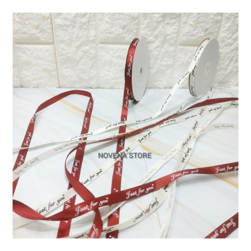 

PITA SATIN "JUST FOR YOU" PER METER-PITA HIAS KADO PITA BUKET BUNGA