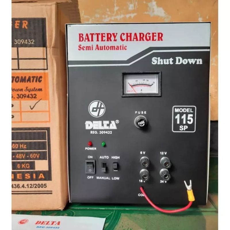 Charger Aki Merk Delta Automatis seri DT 115 SP