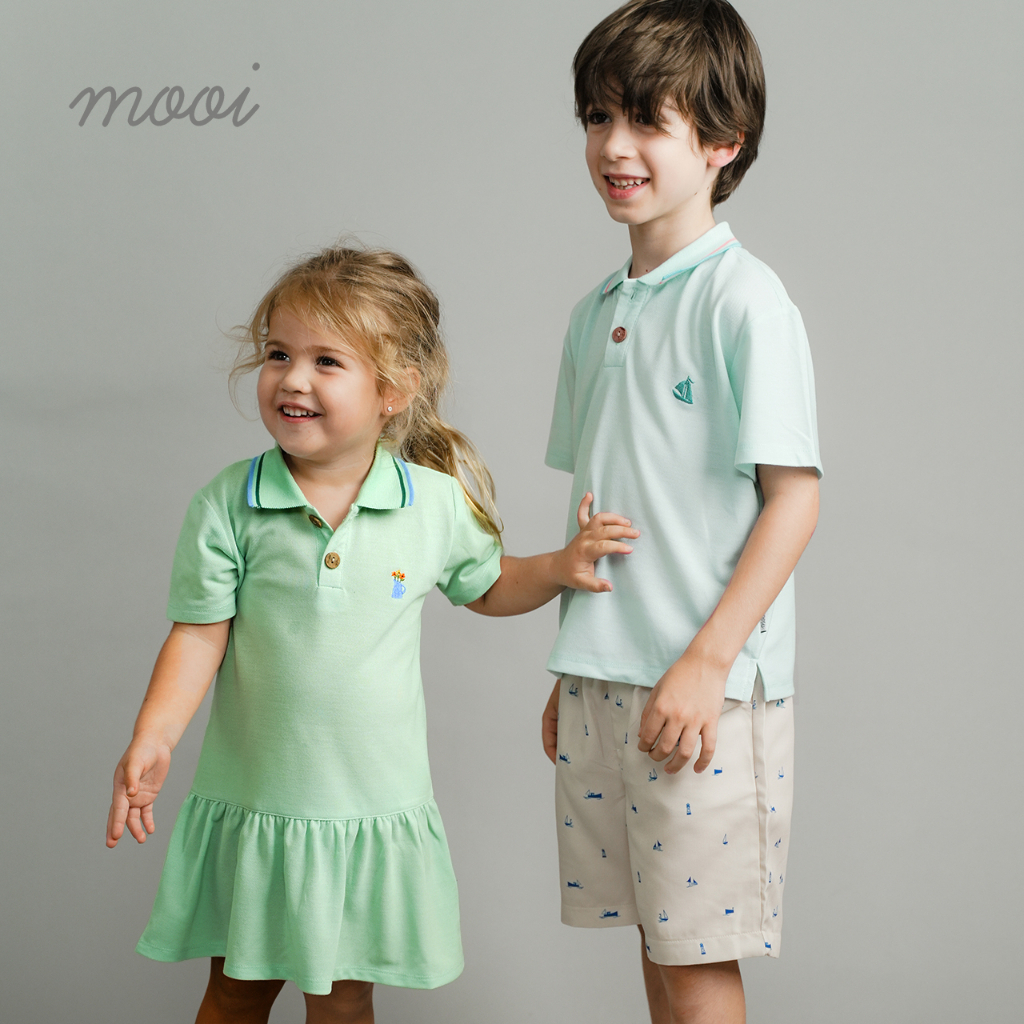 MOOI POLO DRESS - Mooi Polo Dress Anak Perempuan - Dress Anak