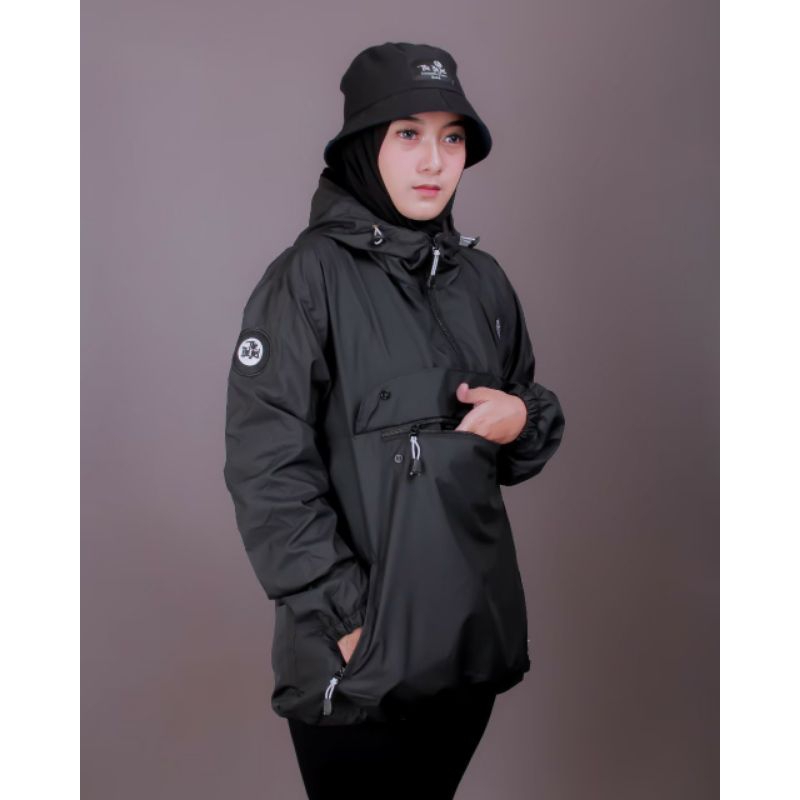 Cougle jaket parasut - Jaket cagoule Wanita waterproof anti air