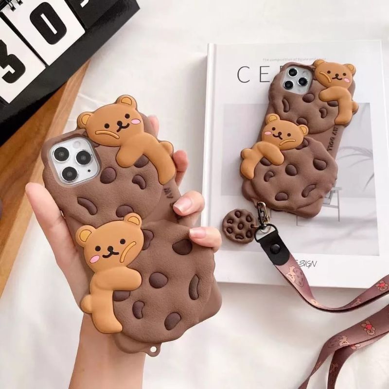 Infinix Hot 11 Play / Hot 10 Play / Hot 9 Play / Hot 10s / Smart 6 Casing 3D Karakter My Doll Chocol