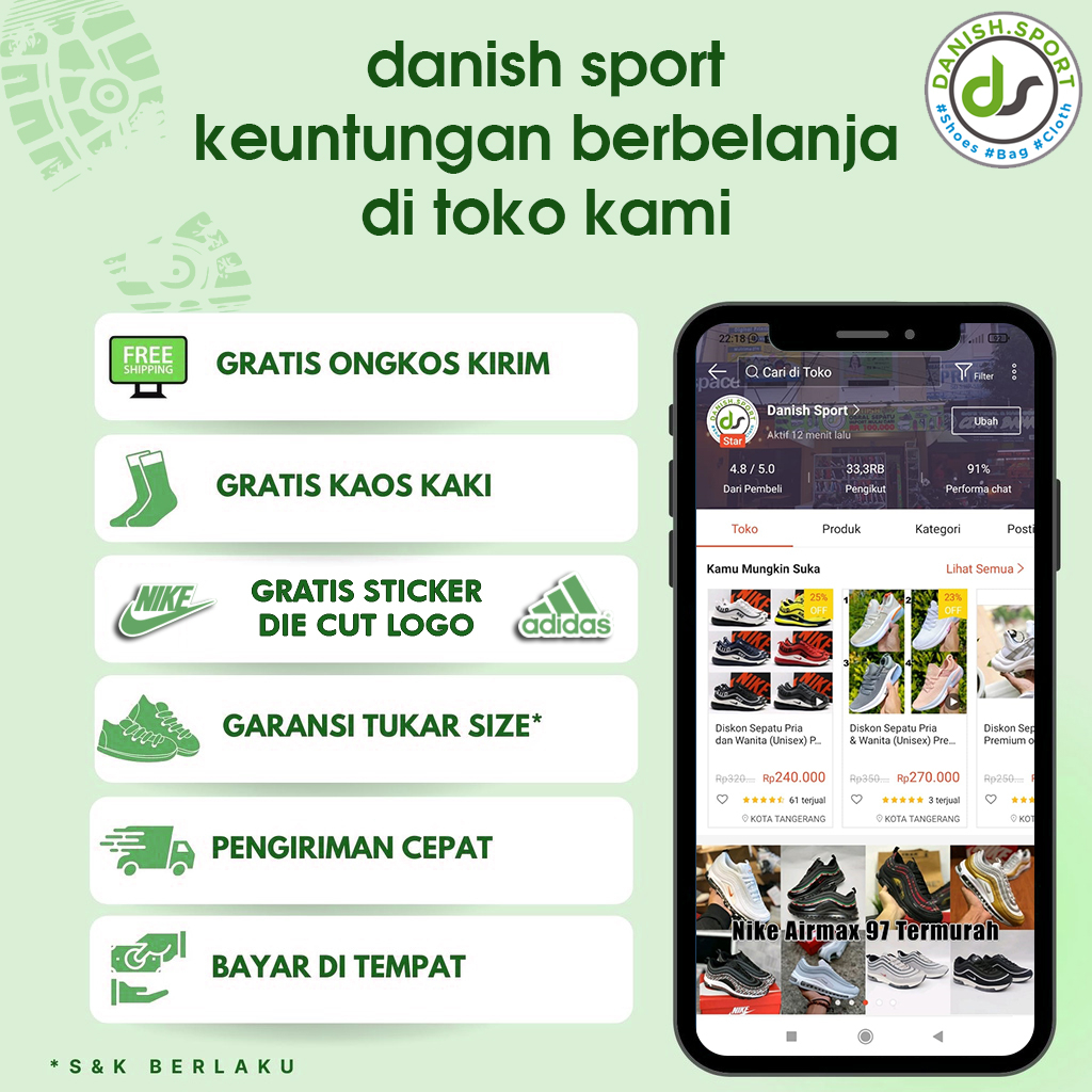 Sepatu Olahraga Sepatu Lari Sepatu Running Sepatu Pria Premium Import KDM LF1602