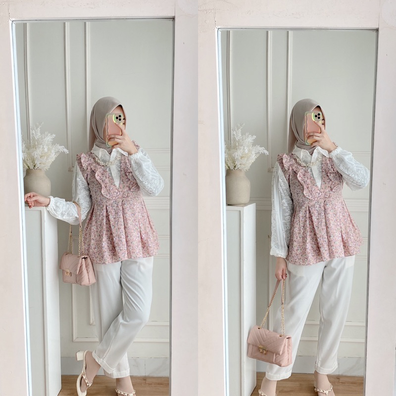 Klena Ruffle Blouse