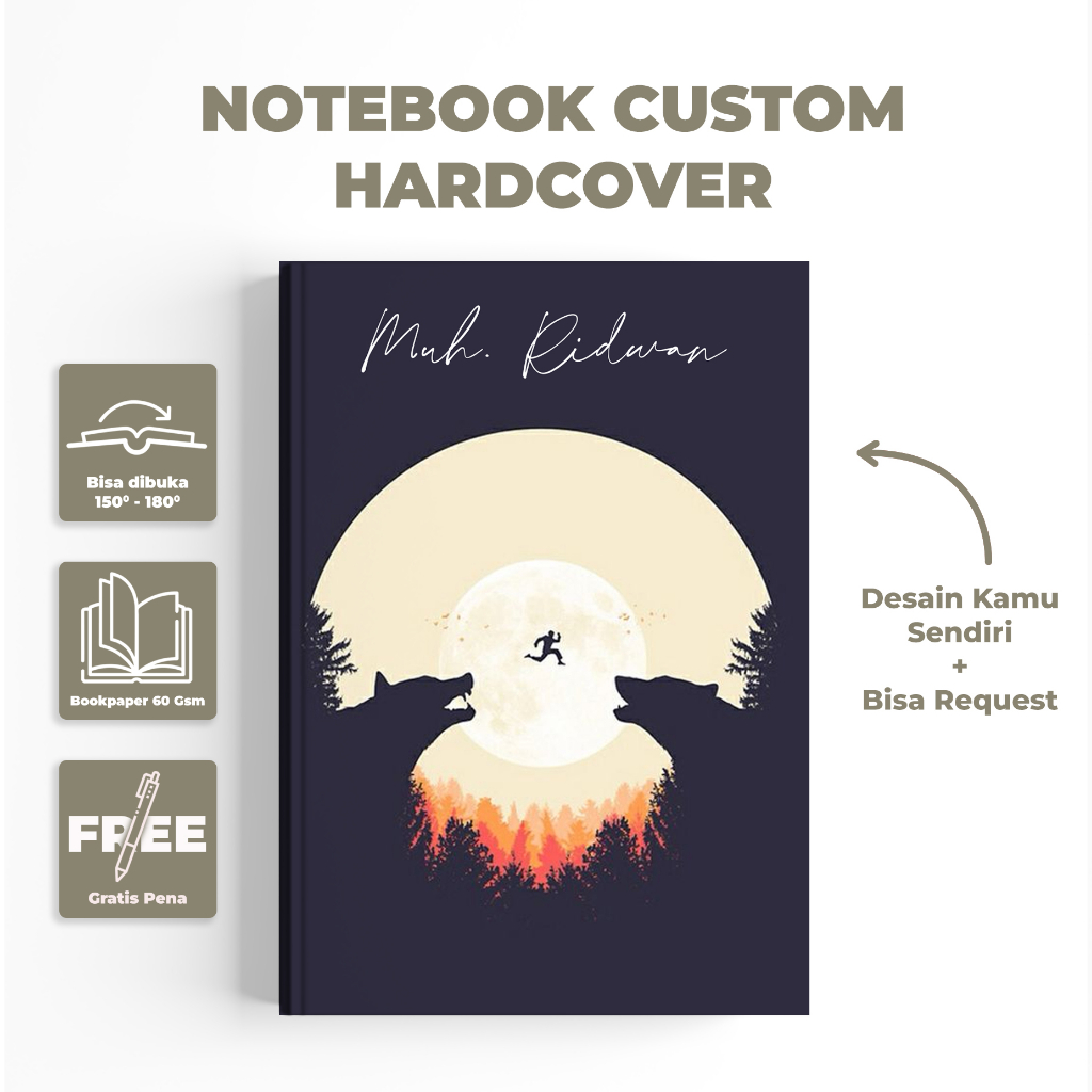 

notebook custom 50 lembar / notebook / notebook estetik / notebook keren / notebook hadiah / notebook kekinian / notebook hadiah / notebook murah / notebook cowok