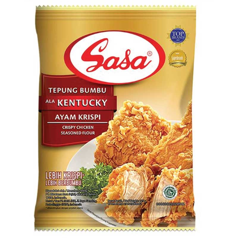 

Sasa Tepung Bumbu Ala Kentucky Ayam Krispi 200 g