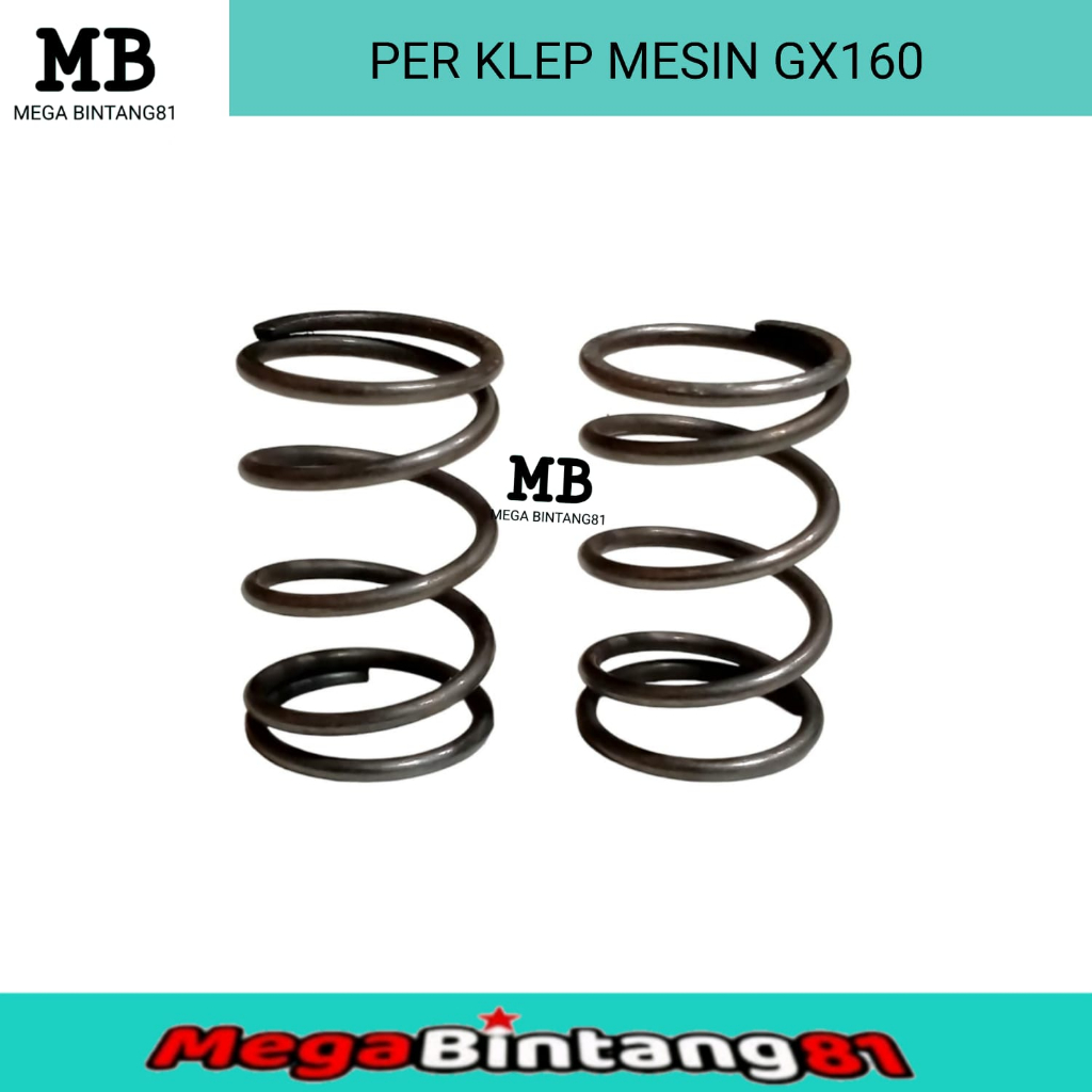 Per klep set GX160 valve spring set GX160 per klep in ex GX160 GX200