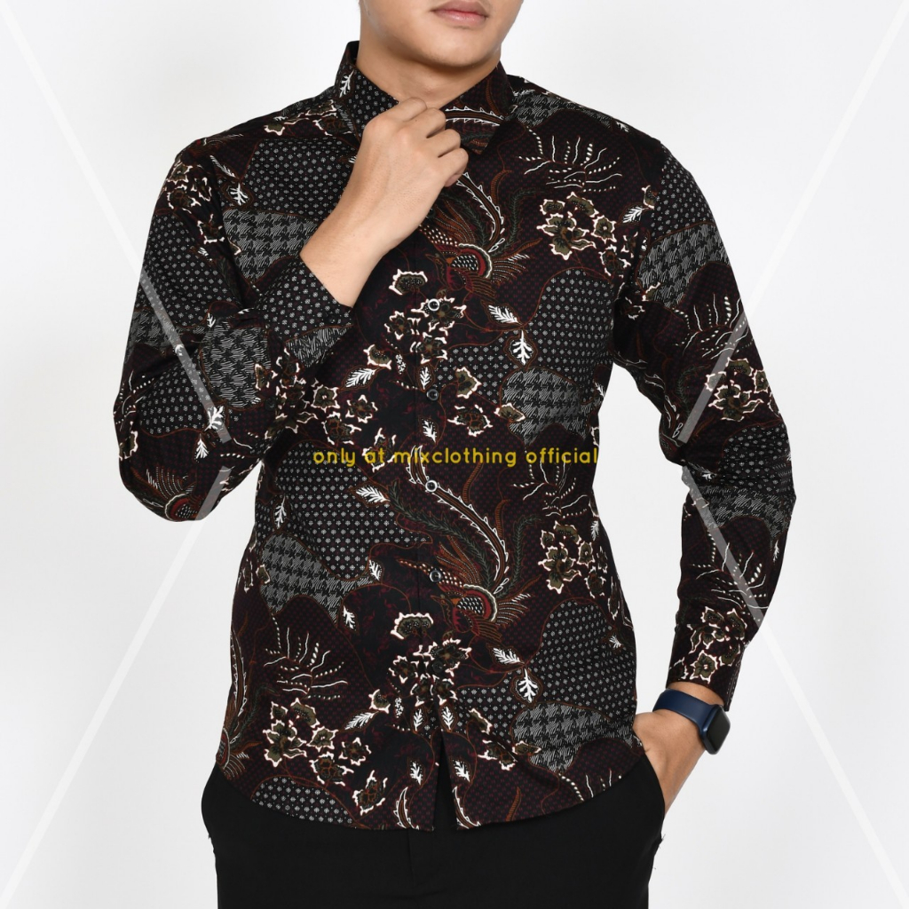 KEMEJA BATIK SLIM FIT LB517 CUTTING SLIMFIT LUIGI