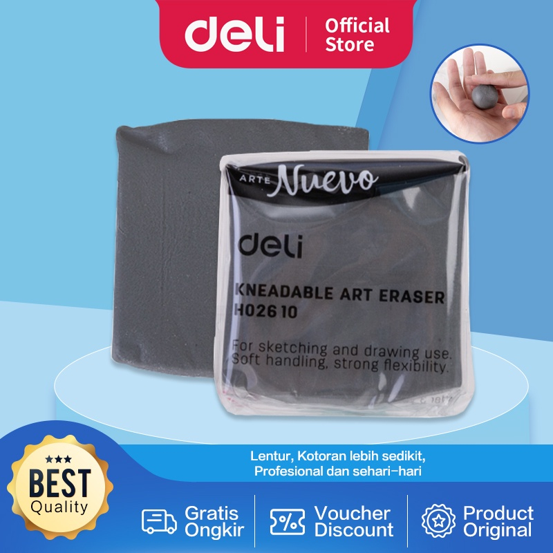 

Penghapus / Art Kneadable Eraser DELI EH02610 Arte Nuevo
