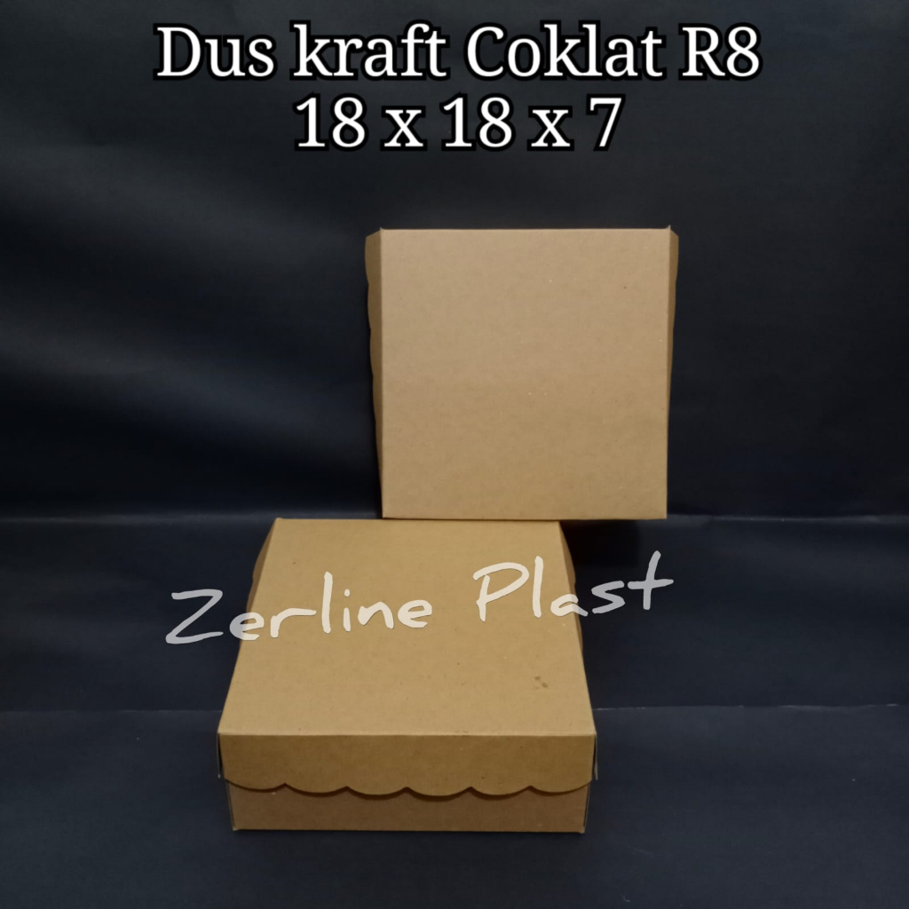 Dus Snack KRAFT - Box Kue Makanan/Snack [ECERAN]