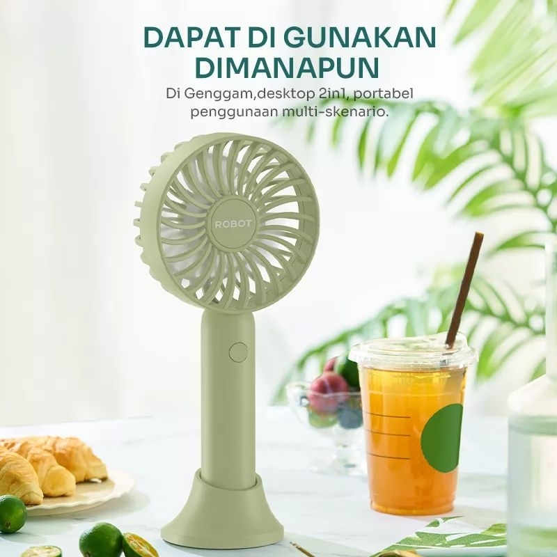 Robot RT-BF19 Portable USB Mini Fan 1200mAh