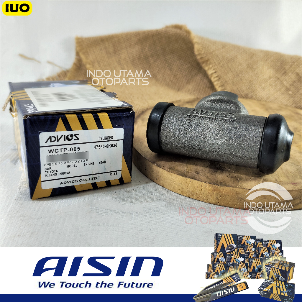 Blok master rem Belakang Innova Wheel Cylinder AISIN ADVICS WCTP 005