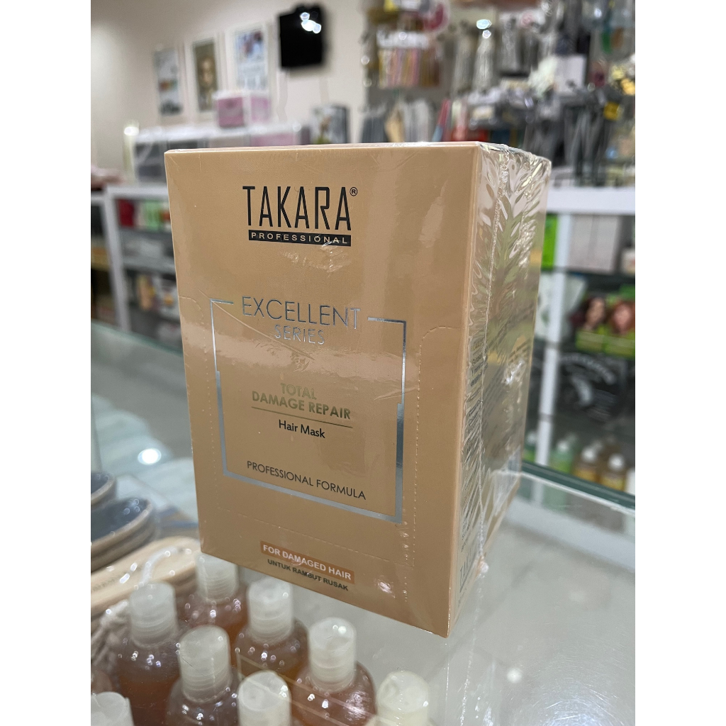 Takara Excellent Total Damage Repair Hair Mask 20ml x 12 Sachet