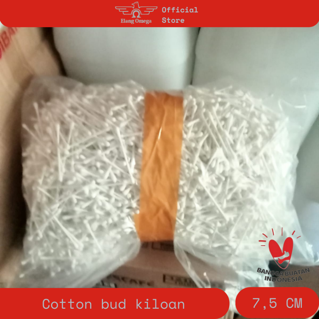 ADY78 cotton bud kiloan curah 1 kg kurang lebih 4750 pcs cotton bud desa