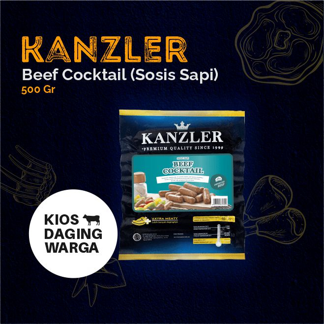 

Kanzler Beef Cocktail - 500 gram