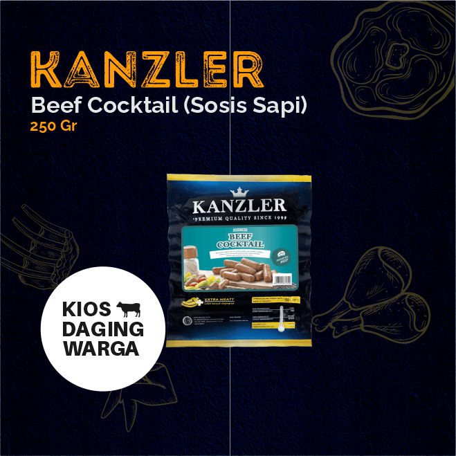 

Kanzler Beef Cocktail - 250 gram