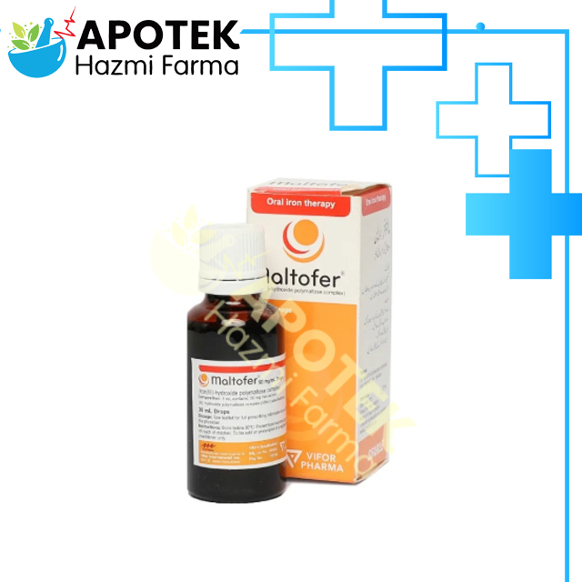 Maltofer drop - Suplemen tambah darah bayi dan anak