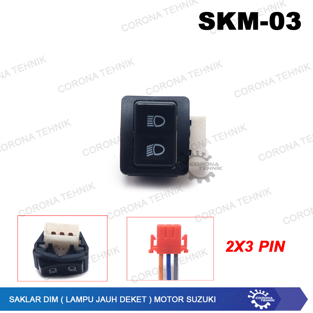 ( Lampu Jauh Dekat ) Motor Suzuki Saklar Dim