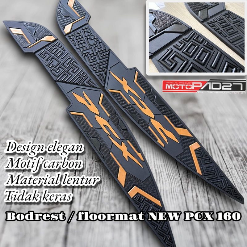 Motopad27 Pcx 160 Karpet Bordes Pcx 160 New 2021 2022 2023 Rubber Premium