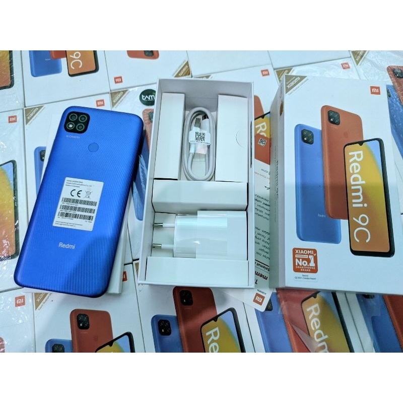 Xiaomi redmi 9C 3/32GB second rasa baru