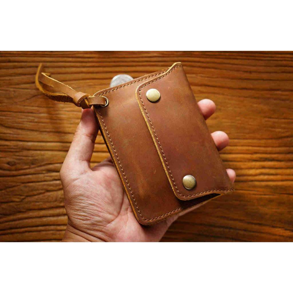 Dompet Koin Kulit Asli Premium - Dompet Kulit Sapi Asli Garut - Dompet kecil Kulit Asli