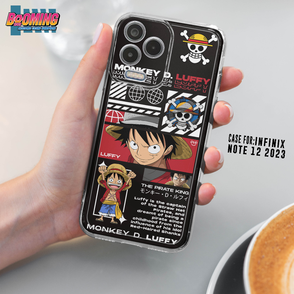 Case Infinix Note 12 2023 Casing Infinix Note 12 2023 Motif [OP SW] Booming Case Softcase Premium - 