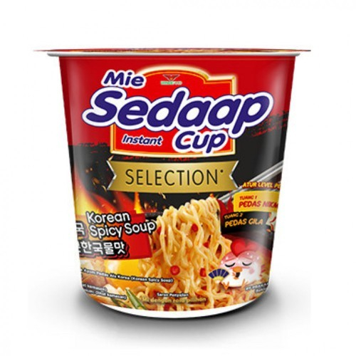 

SEDAAP MIe Korean Spicy Soup Cup [75 g]