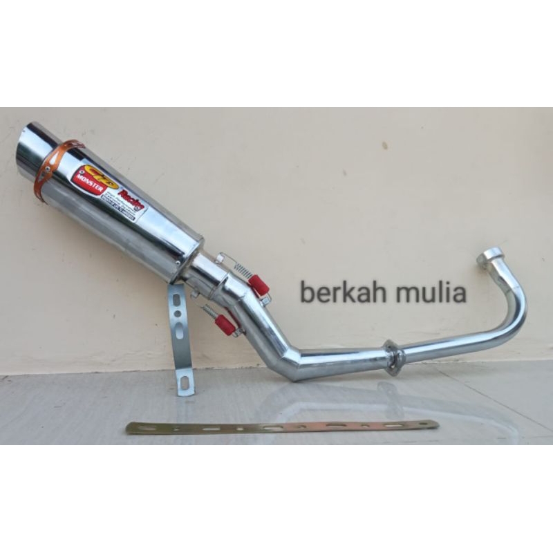 Knalpot racing CLD MONSTER untuk semua motor METIK mio sporty,fino,x ride