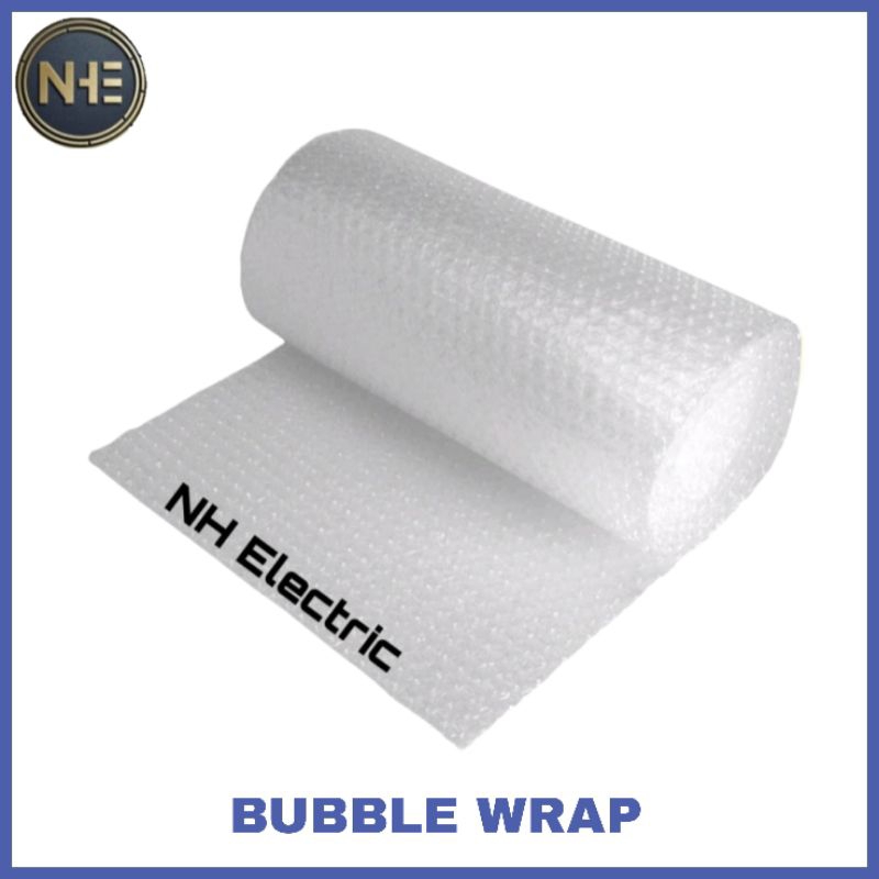 Bubble Wrap Hitam Putih 1 Meter