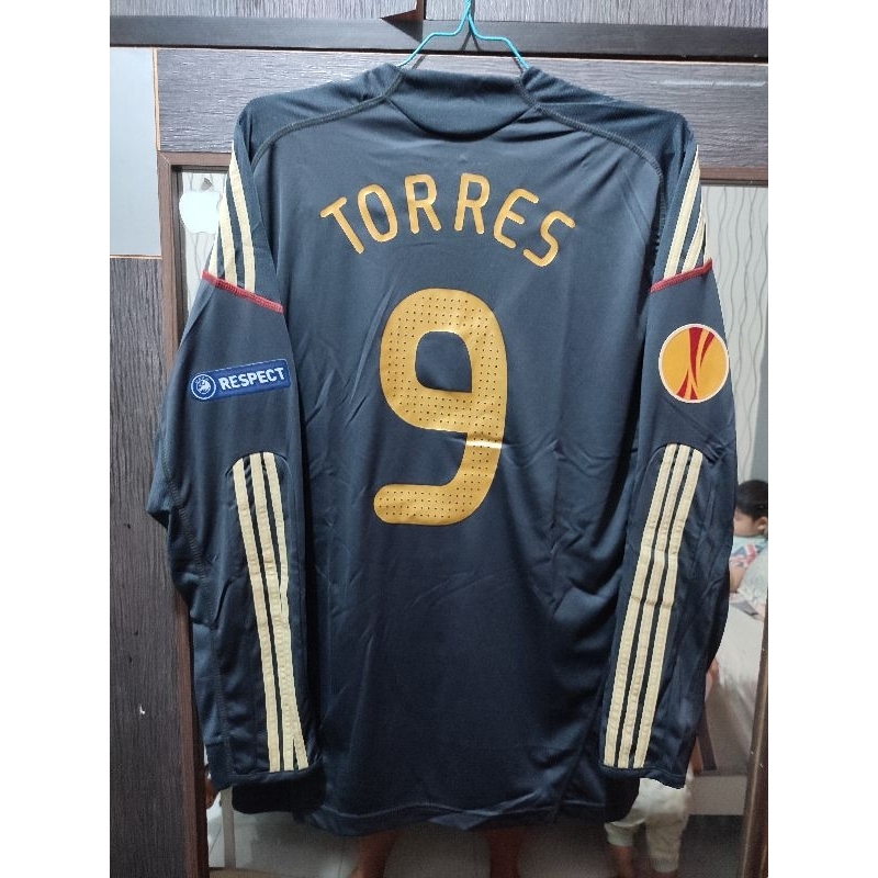 Jersey Liverpool 3rd Phantom 2008-2009 L free patch UEL Torres 9