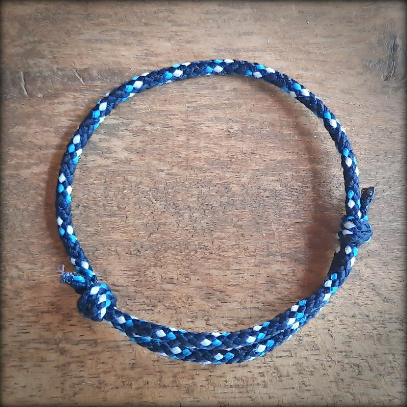 Gelang pria wanita / Gelang tali / Gelang prusik simple 2 mm