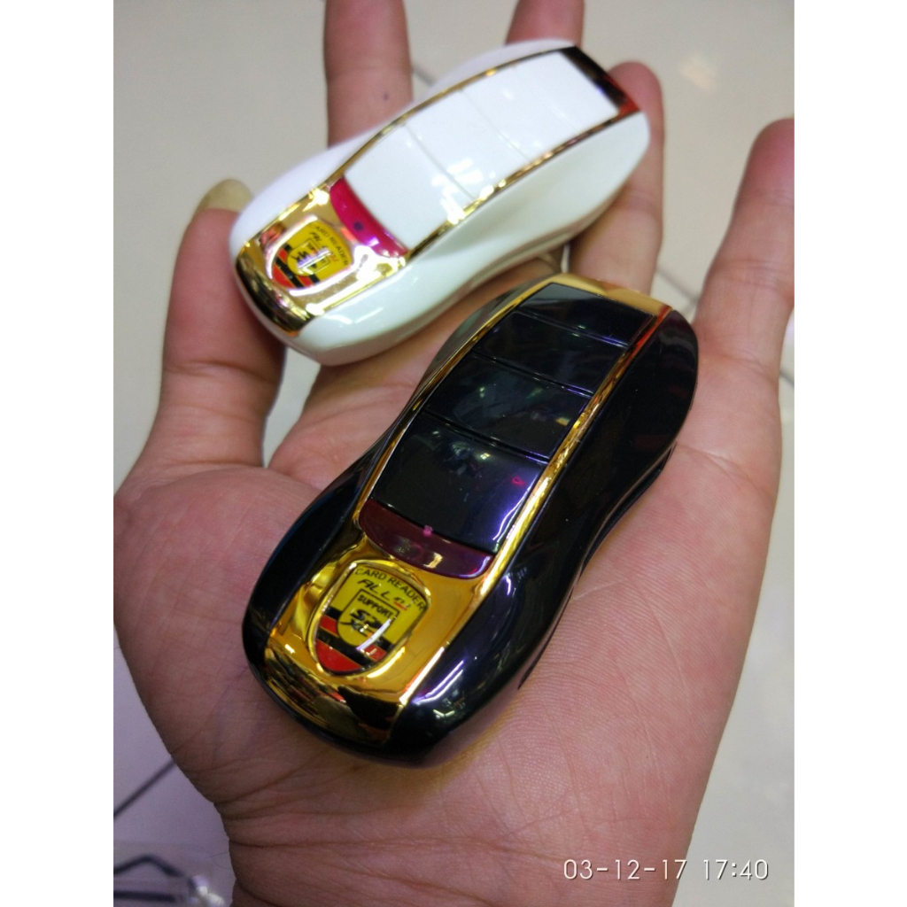 Siyoteam multi card reader 5in1 sport car sy-628 usb 2.0 motif mobil