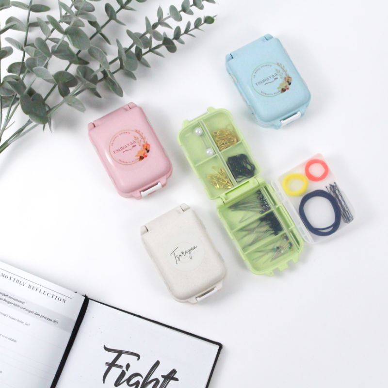 Etalase 2 TRAVEL KIT PENITI HIJAB/TUSPIN HIJAB/JARUM PENTUL KIT HIJAB