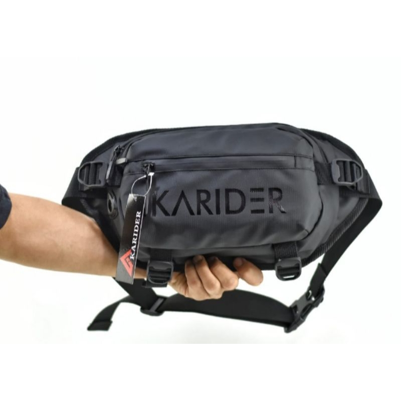 tas slempang /tas pinggang Karider Keren. (waterproof)