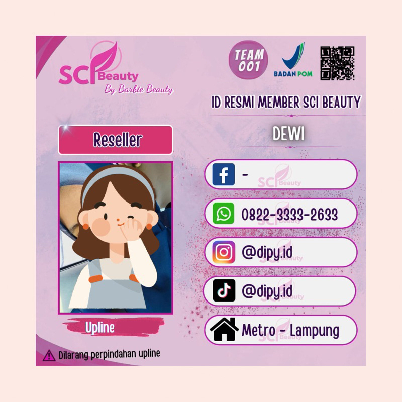 【BPOM Scan Barcode】 SCI BARBIE BEAUTY - Salep Pelicin Sunscreen SPF 30 Day Night Cream Moisturizer Pemutih Pencerah Pelembab Glowing Anti UV Penghilang Flek Hitam Kusam Jerawat Kulit Wajah Ampuh Original Viral BPOM