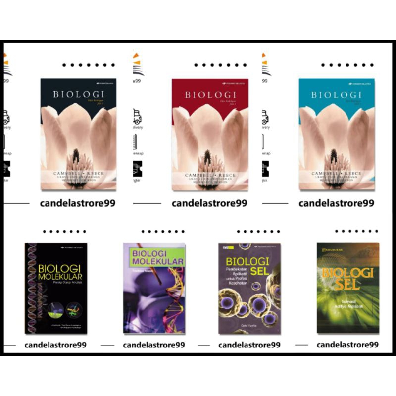 PAKET LENGKAP BIOLOGI, BIOLOGI SEL, DAN BIOLOGI MOLEKULAR