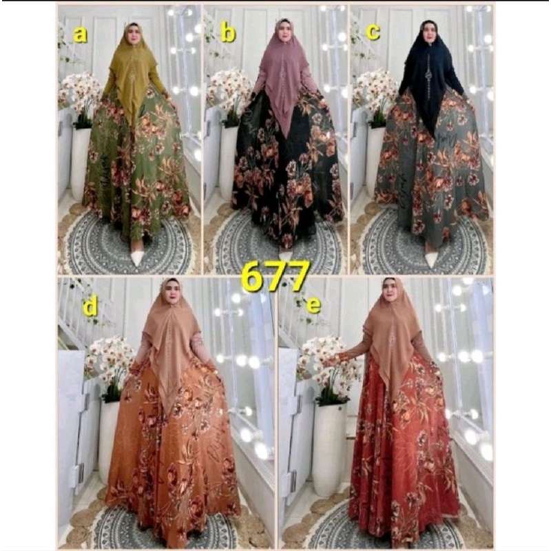 DIJAH  Syari 100%Ori Branded Premium /Syari Butik/Dijah Jakarta/Syari Printing Original/Syari Pesta 