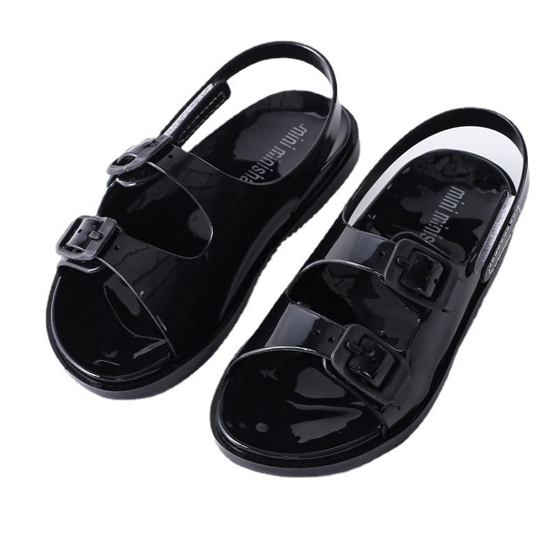 jelly glitter velcro kids (24-30)/jelly shoes kids/sandal anak import/sandal anak karet/sandal sepatu anak jelly/jelly shoes kids/sepatu sandal slippers/sepatu sandal couple mom and kids