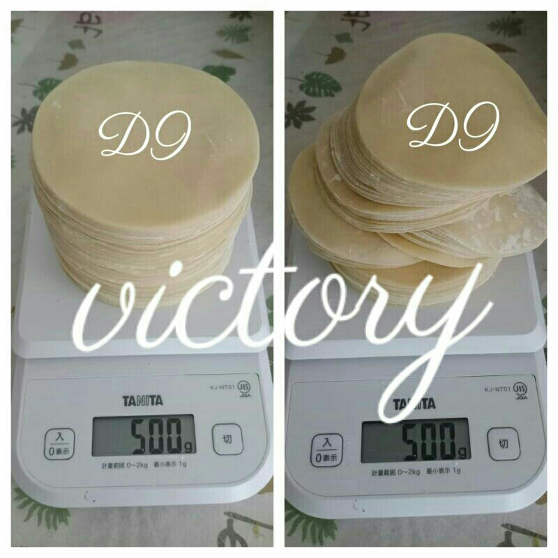 

Kulit dimsum diameter 9