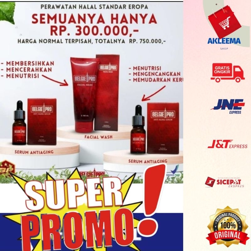 SERUM WAJAH FACE SERUM ANTI AGING BELGIE PRO PROPOLIS IPPHO SANTOSA