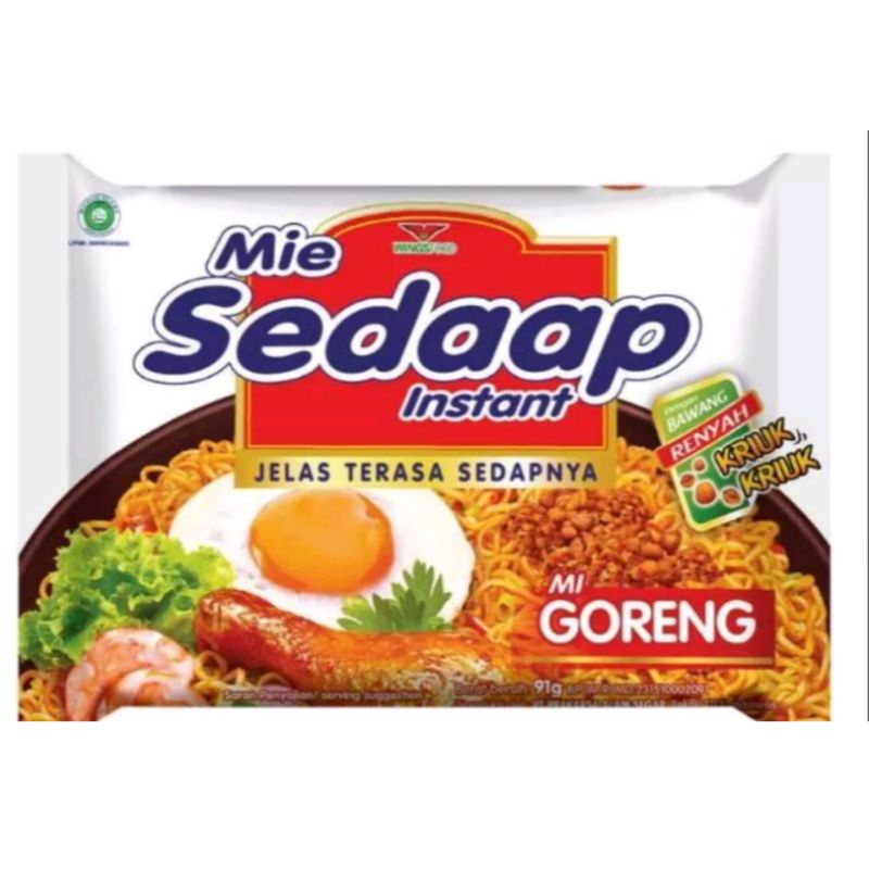 

mie sedap goreng isi 5pcs.mie instant murah meriah